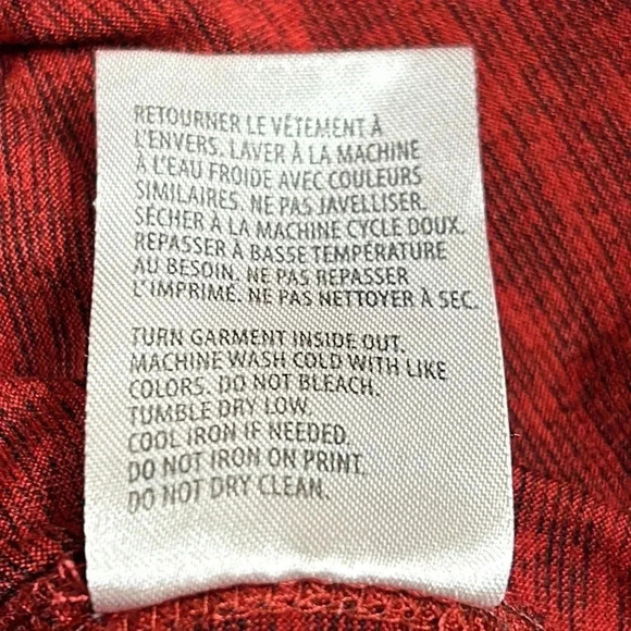 MTL LAB,Project Raw, men XXL t shirt . Red , short sleeve, detail  trim, EC - Picture 13 of 15